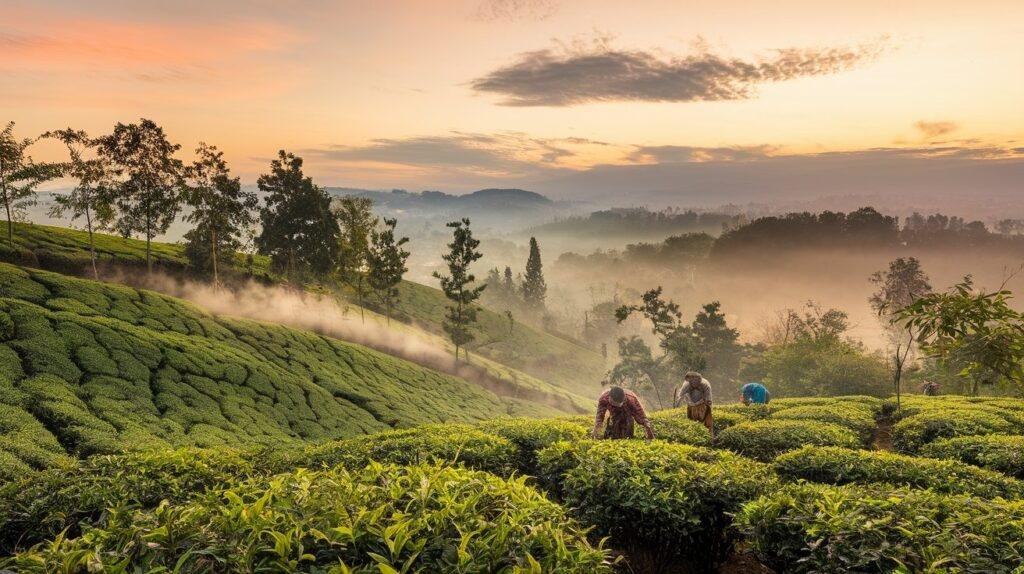 Assam tea garden - Incredible India Trip